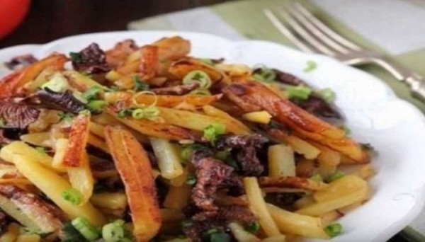 Рецепты жареной картошки с грибами на сковороде с фотографиями Рецепты жареной картошки с грибами на сковороде с фотографиями