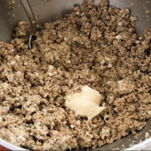 Блинчики с мясом и грибами Блинчики с мясом и грибами