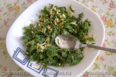 Чебуреки с яйцом и капустой кале Чебуреки с яйцом и капустой кале