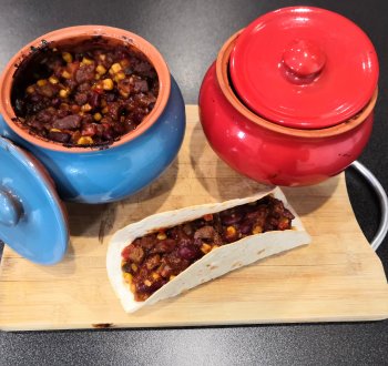 Чили кон карне. Мексиканский горшочек