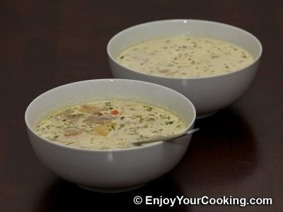 Грибной суп из замороженных грибов Грибной суп из замороженных грибов