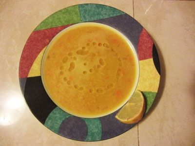 Постный чечевичный суп пюре Постный чечевичный суп пюре