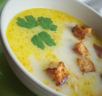 Суп из плавленных сырков Суп из плавленных сырков