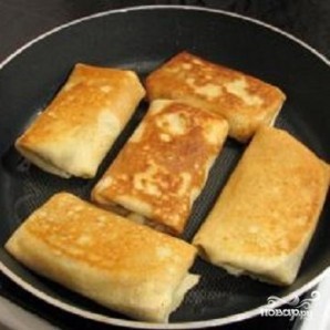 Блинчики с говяжьей печенью