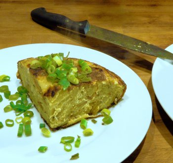 испанский омлет с картошкой или испанская тортилья