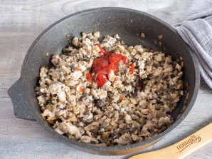 Лаваш с фаршем и грибами Лаваш с фаршем и грибами