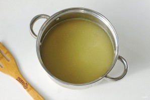 Рассольник с бараниной