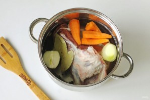 Рассольник с бараниной