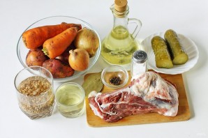 Рассольник с бараниной