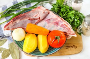 Шурпа с помидорами