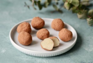 Трюфели из белого шоколада