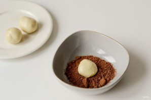 Трюфели из белого шоколада