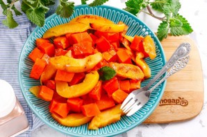 Айва с тыквой в духовке