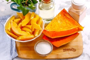 Айва с тыквой в духовке