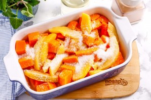 Айва с тыквой в духовке