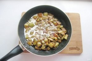 Баклажаны в сливочном соусе