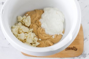 Блинный торт с рикоттой