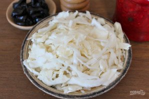 Борщ с фасолью и черносливом Борщ с фасолью и черносливом