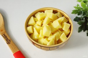 Борщ с горохом