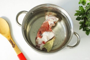 Борщ с горохом