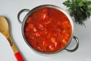 Борщ с тыквой