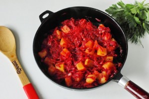 Борщ с тыквой