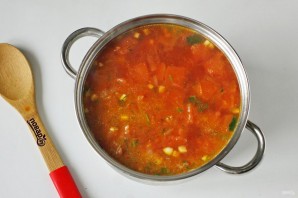 Борщ с тыквой