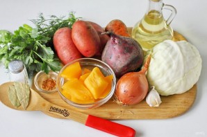 Борщ с тыквой