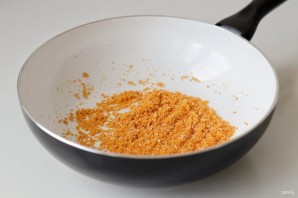 Брюссельская капуста с миндалем