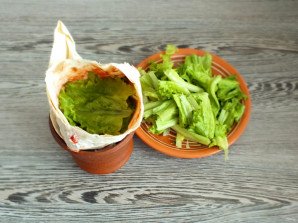 Бургер в лаваше