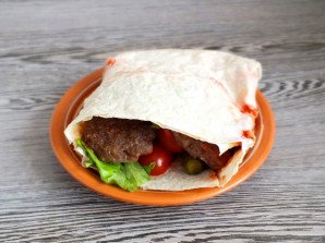 Бургер в лаваше