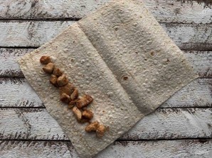 Буррито с курицей в лаваше