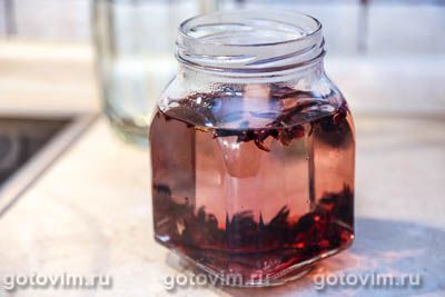 Чай каркаде с гранатом