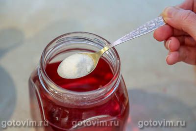 Чай каркаде с гранатом