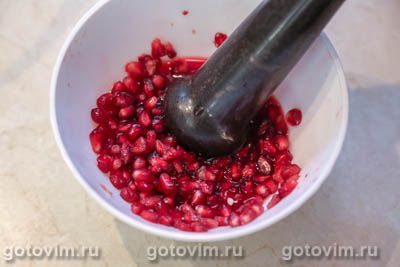 Чай каркаде с гранатом