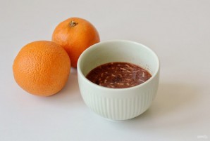 Цветная капуста в апельсиновом соусе