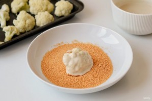 Цветная капуста в апельсиновом соусе