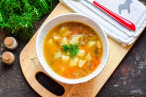 Диетический картофельный суп Диетический картофельный суп