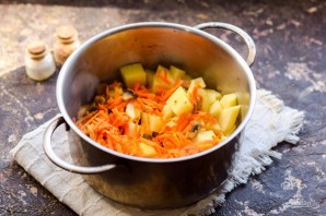 Диетический картофельный суп Диетический картофельный суп