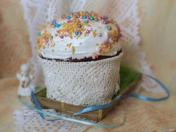 Два варианта меню на Пасху        