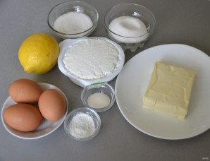 Французская ватрушка с безе Французская ватрушка с безе