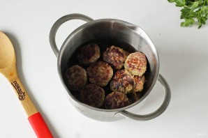 Фрикадельки с кабачками