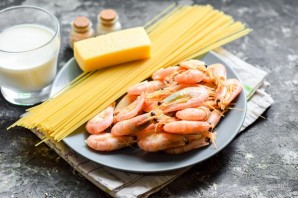 Гнезда с креветками Гнезда с креветками