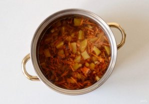 Гороховый суп с копченой паприкой