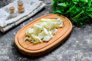 Гречка с килькой в томатном соусе