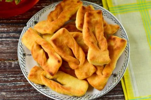 Хворост на майонезе Хворост на майонезе