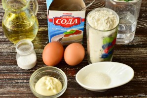 Хворост на майонезе Хворост на майонезе