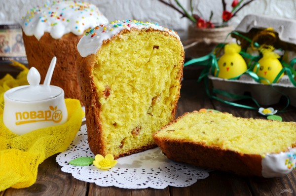 Как приготовить мягкий и не сухой дрожжевой кулич на Пасху        