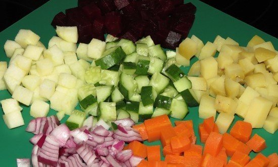 Как приготовить винегрет с селёдкой по классическим рецептам Как приготовить винегрет с селёдкой по классическим рецептам