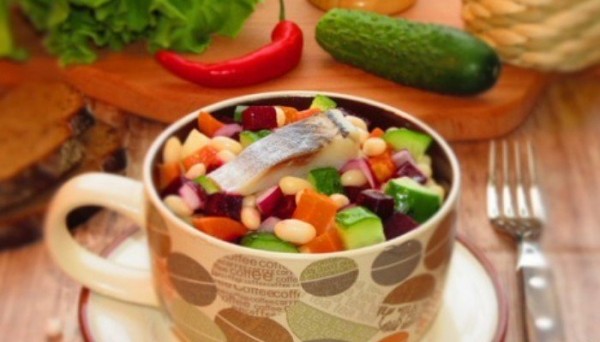 Как приготовить винегрет с селёдкой по классическим рецептам Как приготовить винегрет с селёдкой по классическим рецептам